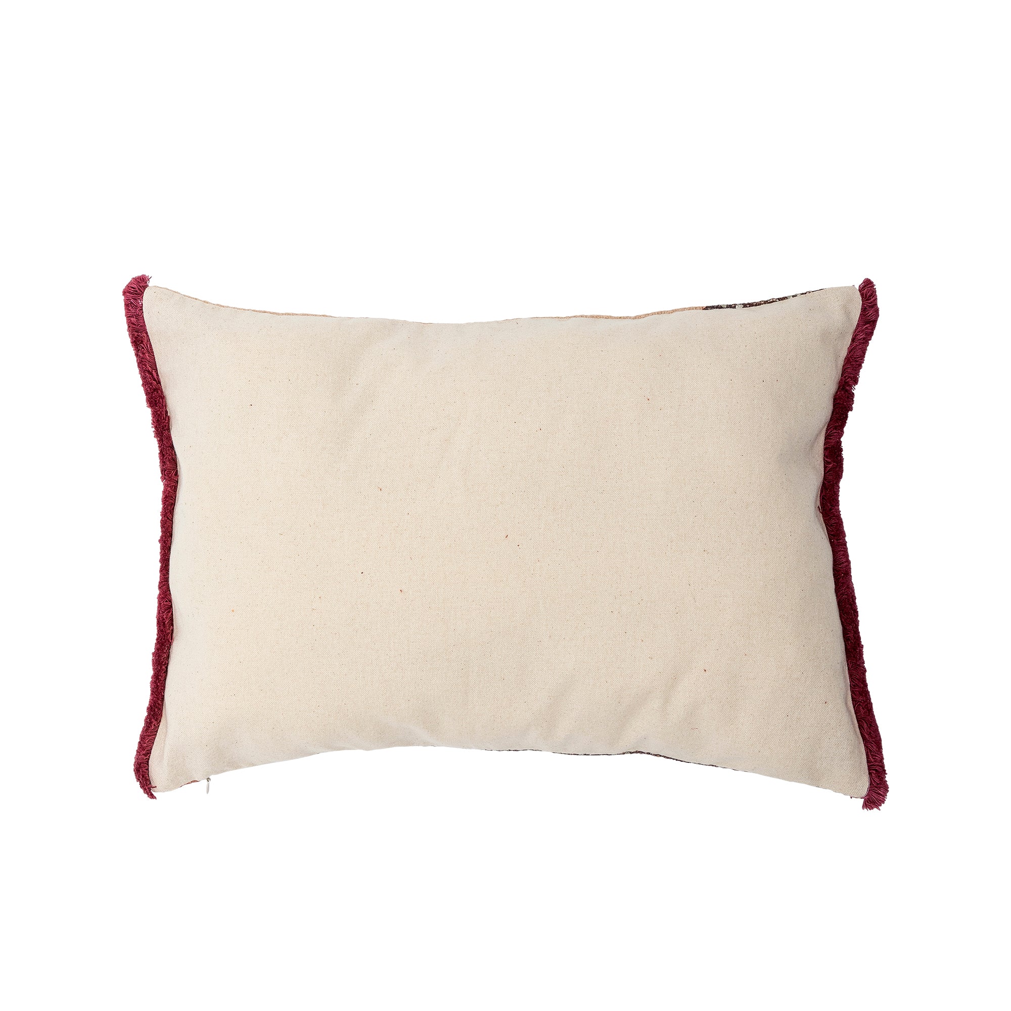 Bri Cushion, Brown, Cotton