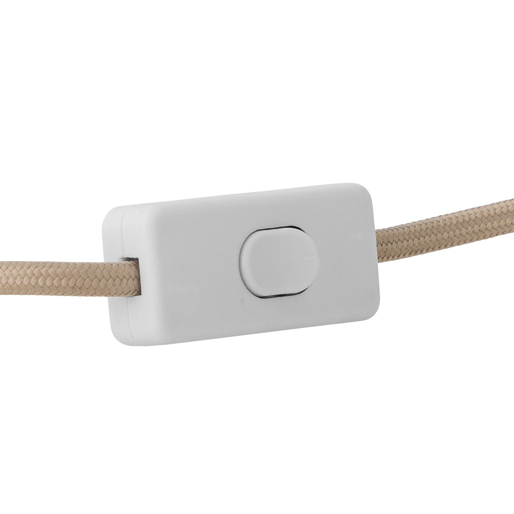 Emmie Table lamp, White, Polyester