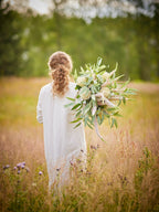 Needle Flower Stem, Yellow, Artificial Flowers