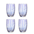 Brinley Drinking Glass, Blue, Glass