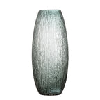 Brock Vase, Grey, Glass