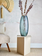 Brock Vase, Grey, Glass