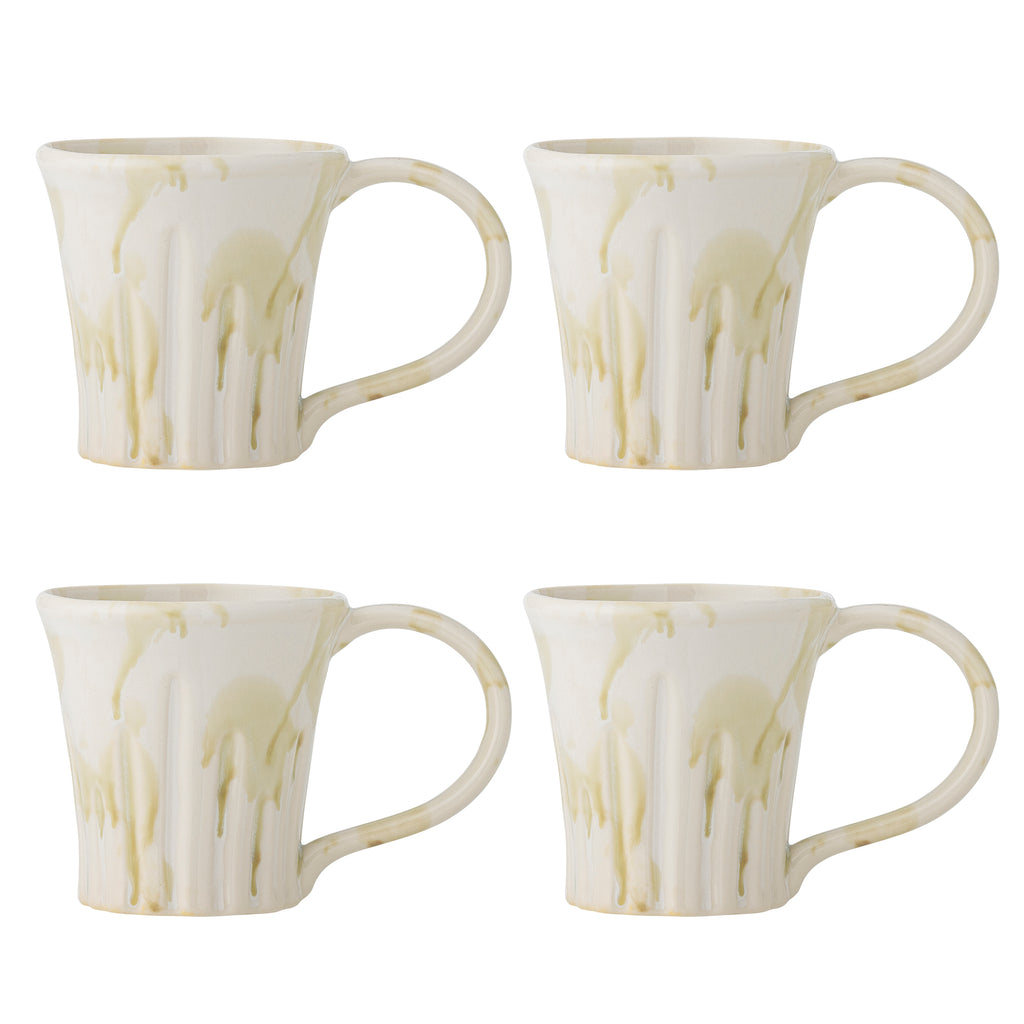 Joseph Mug, Green, Stoneware