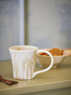 Joseph Mug, Green, Stoneware