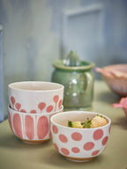 Linora Bowl, Rose, Stoneware