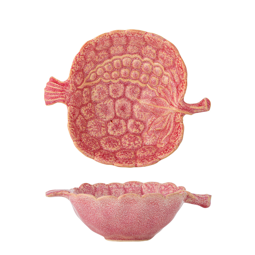 Gideon Bowl, Rose, Stoneware