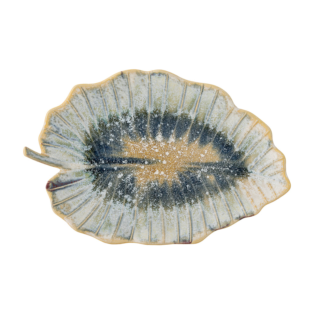 Dorreen Serving Plate, Blue, Stoneware