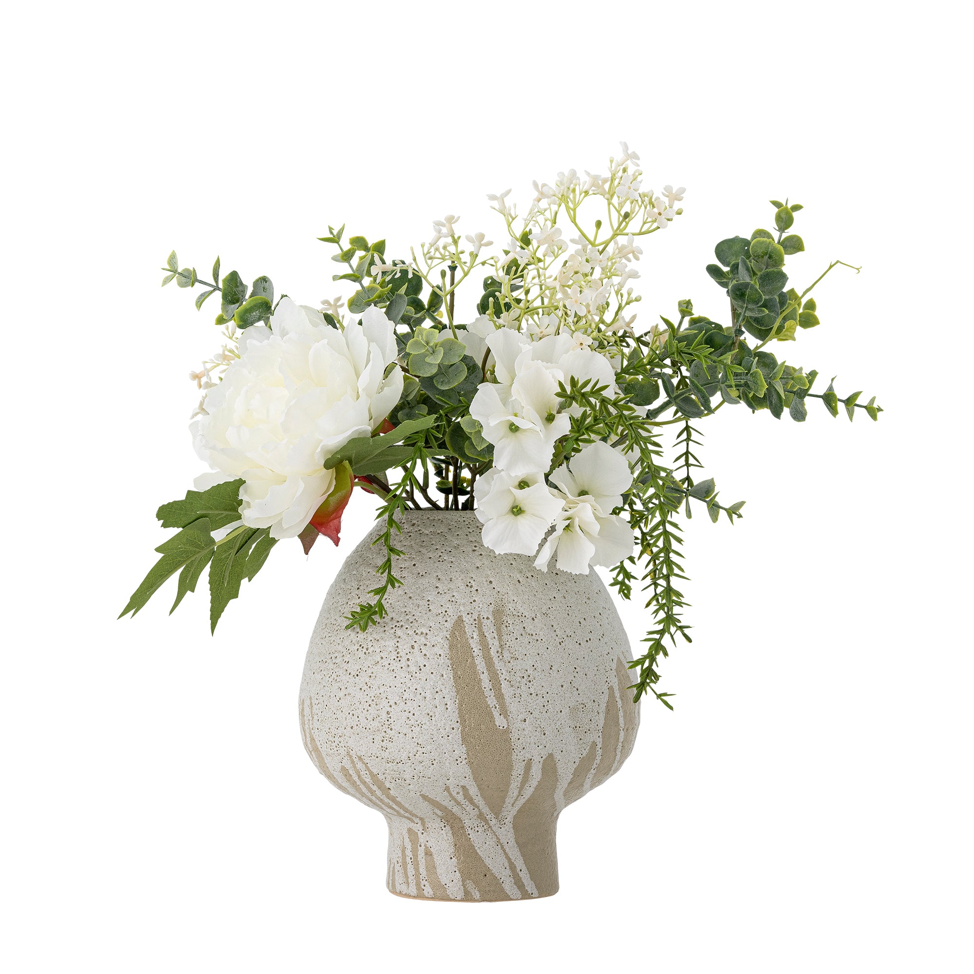 Lustre Bouquet, White, Artificial Flowers