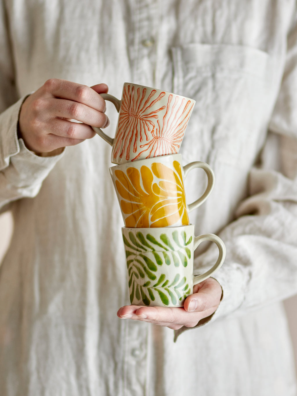 Fauni Cup, Multi, Stoneware