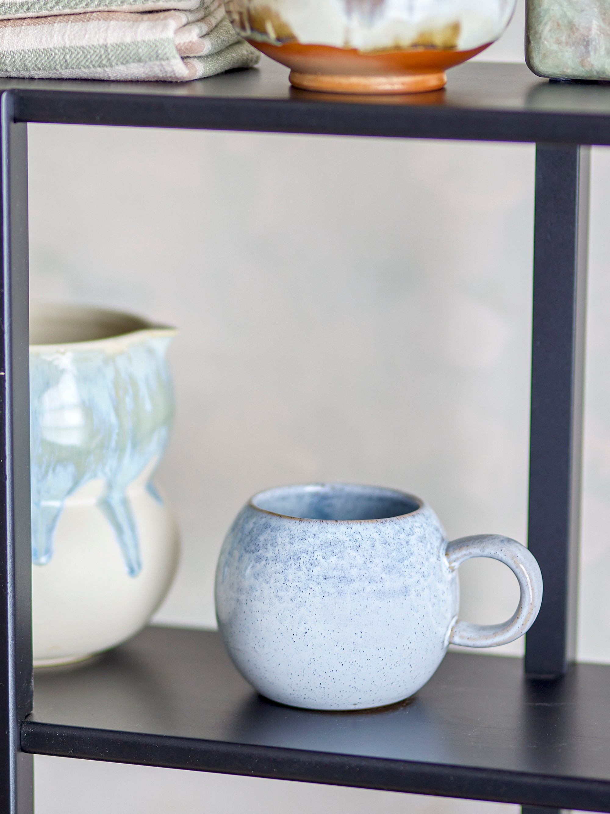 Paula Mug, Blue, Stoneware