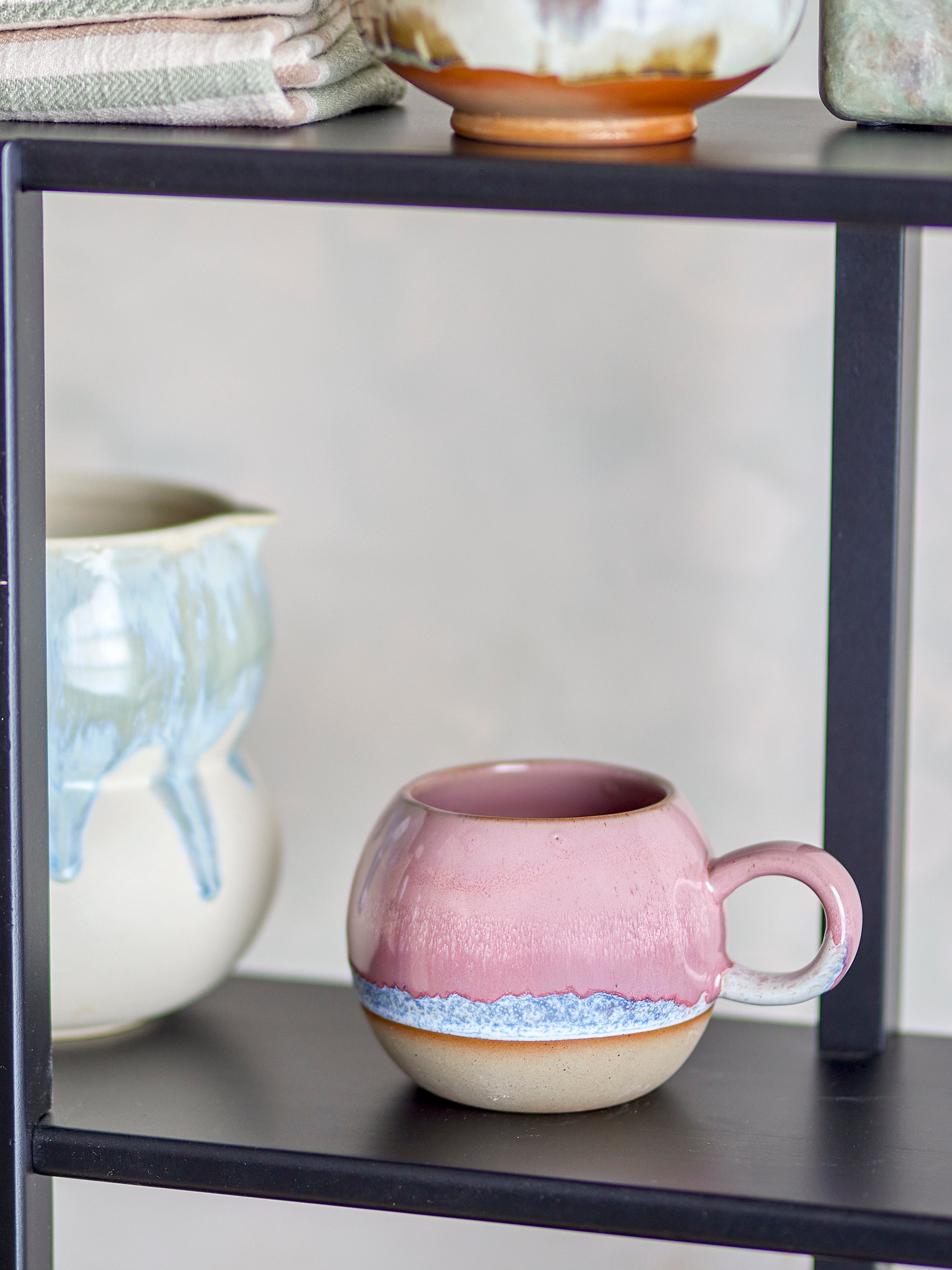 Paula Mug, Brown, Stoneware