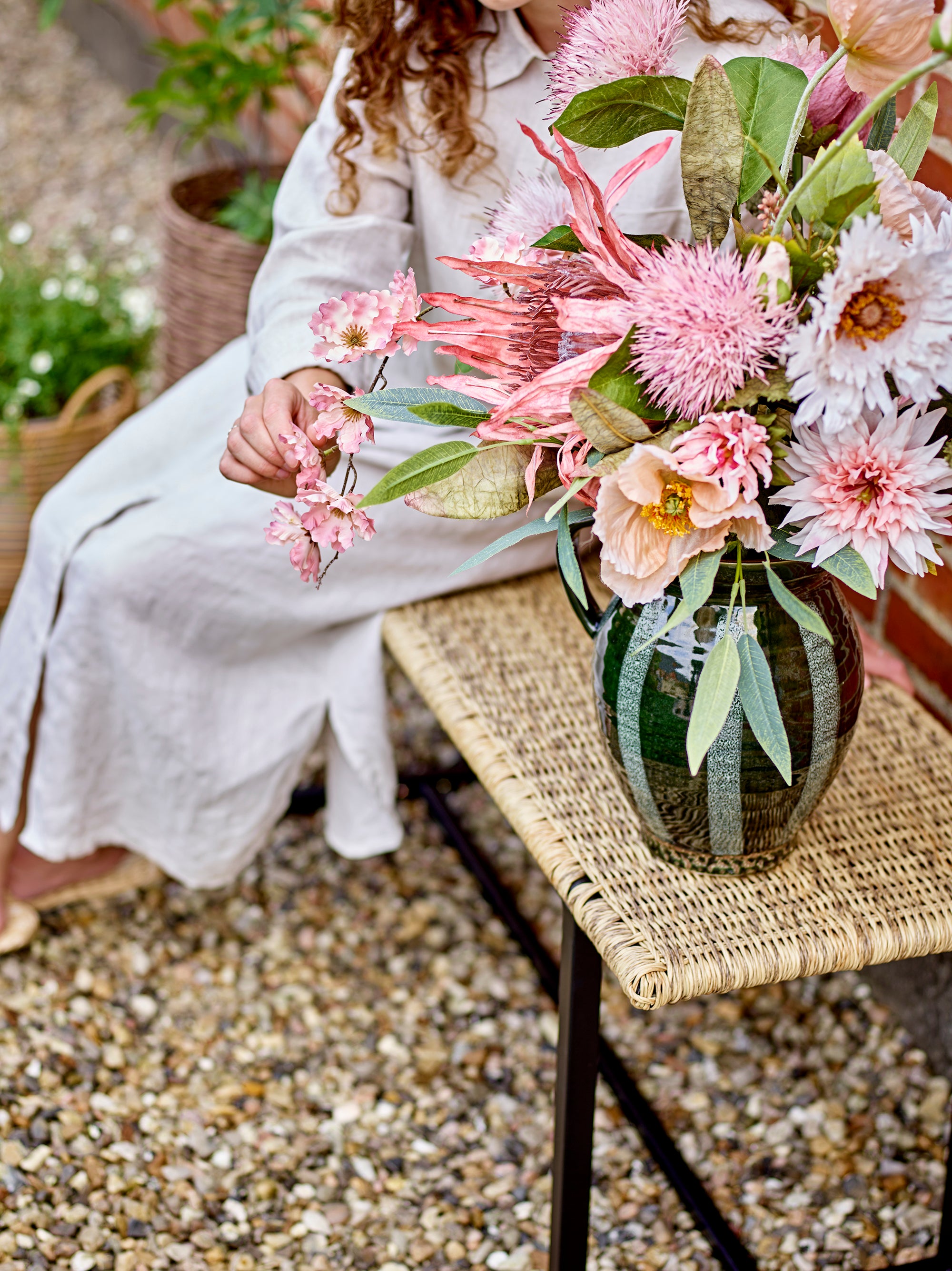 Dust Bouquet, Rose, Artificial Flowers