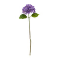 Hydrangea Stem, Purple, Artificial Flowers