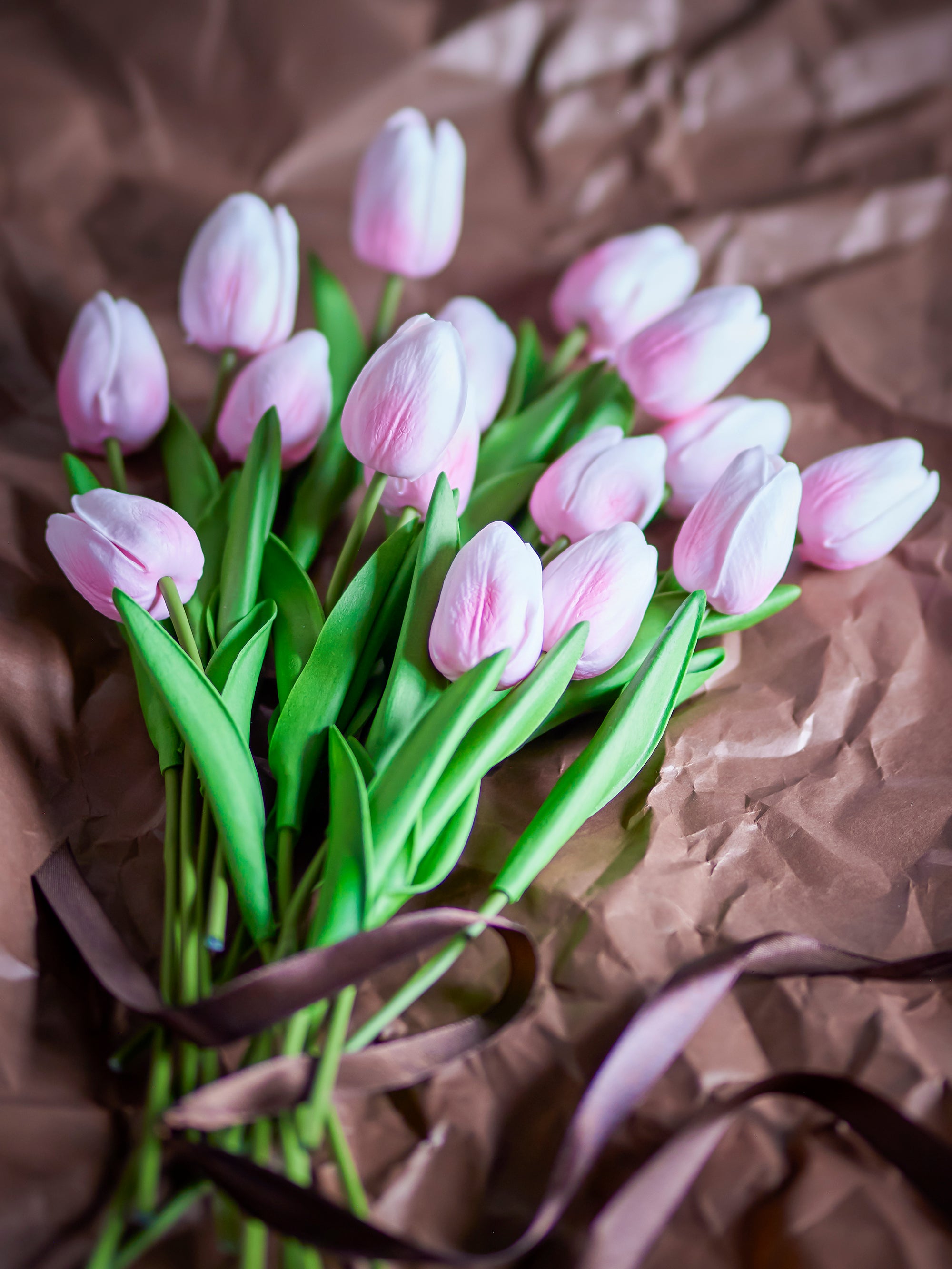 Tulip Bouquet, Rose, Artificial Flowers