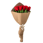 Tulip Bouquet, Red, Artificial Flowers