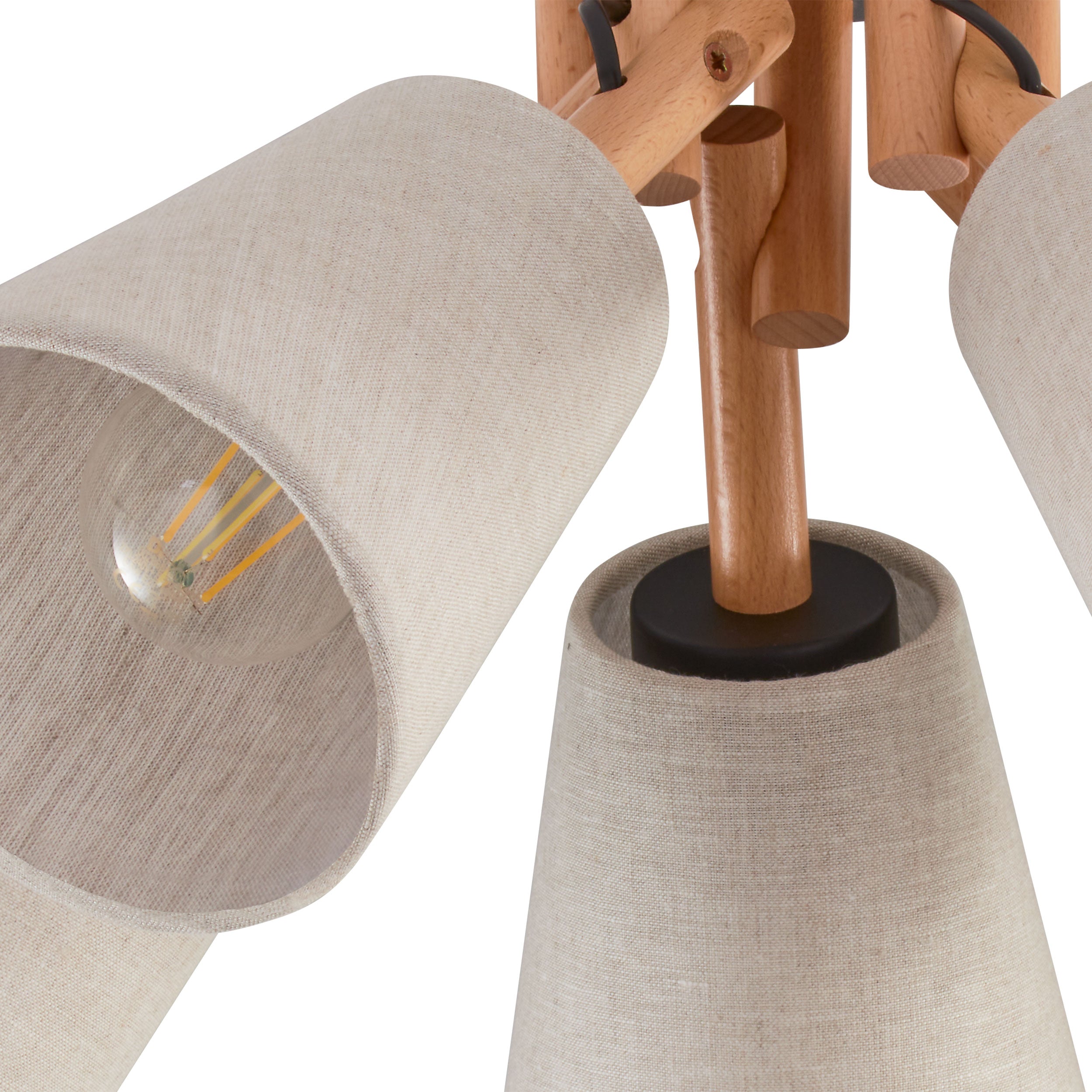 Vaio Sabia Raffia Ceiling Light