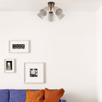 Vaio Sabia Raffia Ceiling Light
