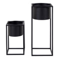 Marla Flowerpots — Black