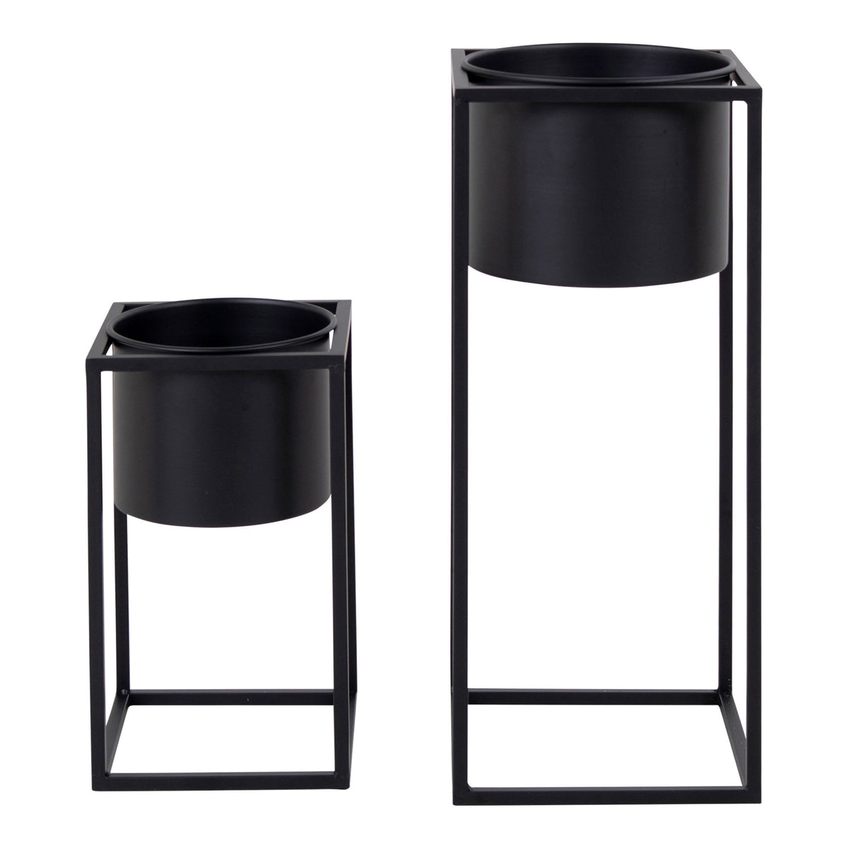 Marla Flowerpots — Black