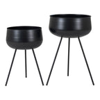 Ardola Flowerpots — Black
