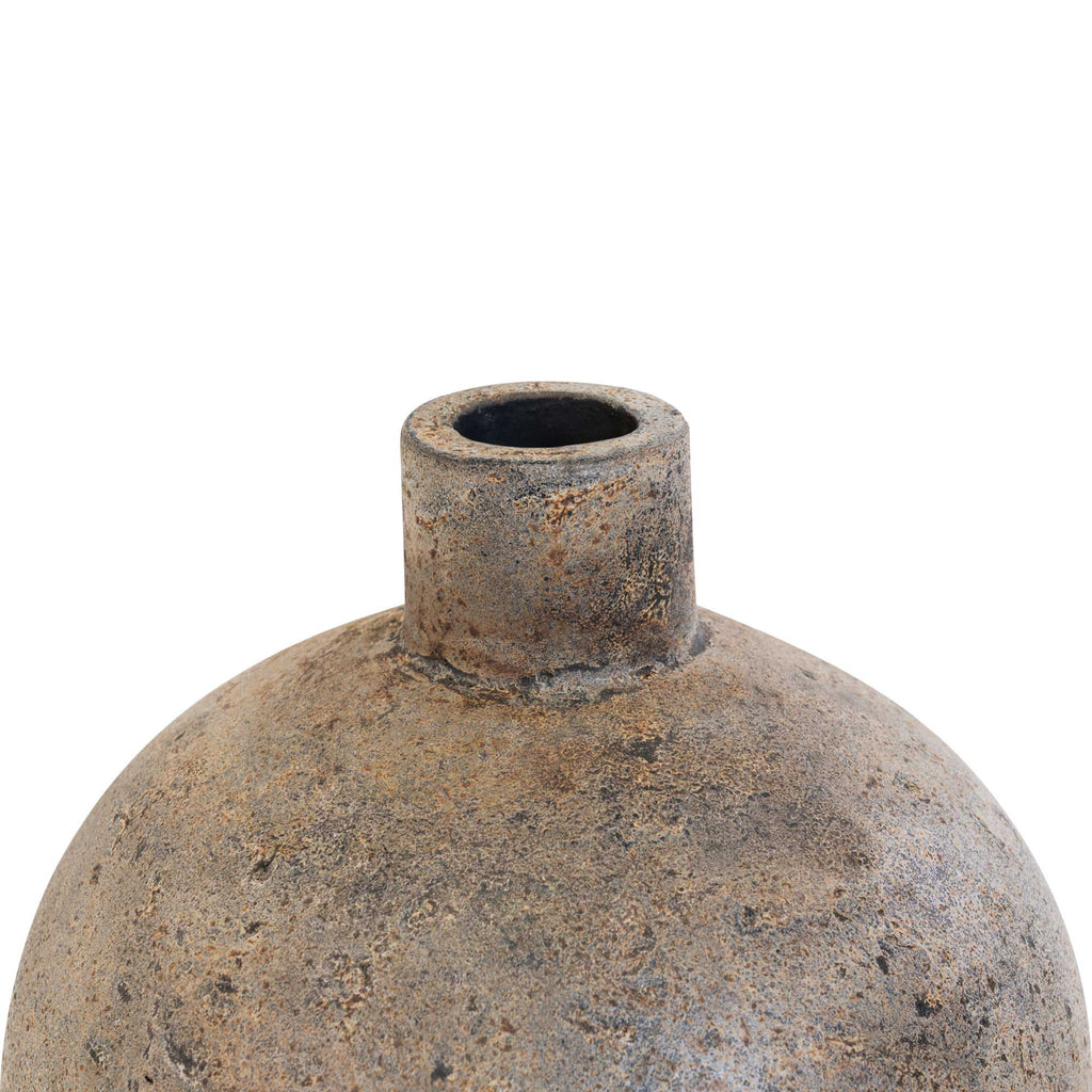 Corvo Decorative Pot — Brown