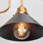 Monel wall sconce