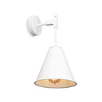 Cone Tee Wall Sconce – White