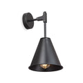 Cone Tee Wall Sconce – Black
