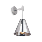 Cone Tee Wall Sconce – Chrome