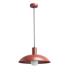 Disko Pendant – Oxide Red