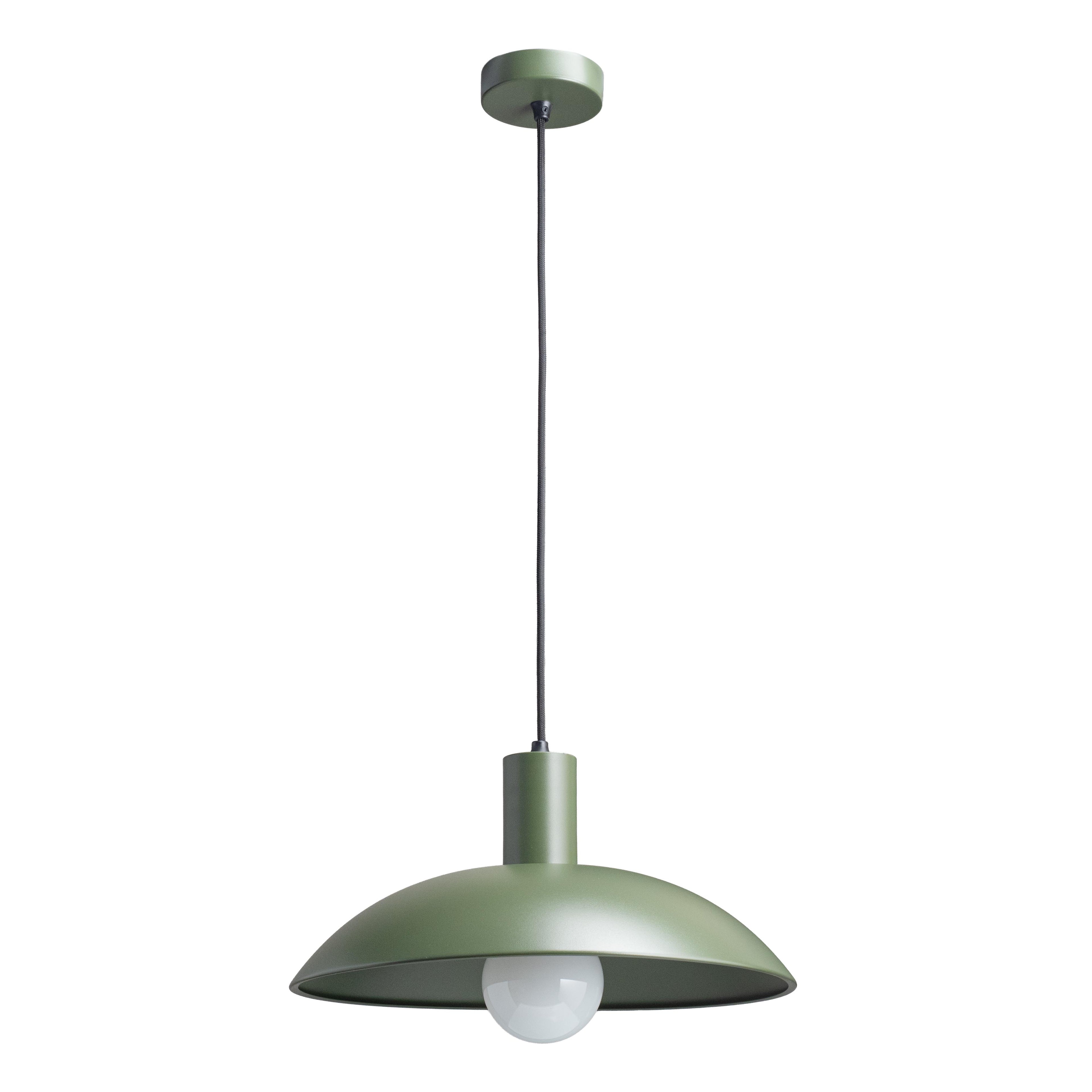 Disko Pendant – Olive Green
