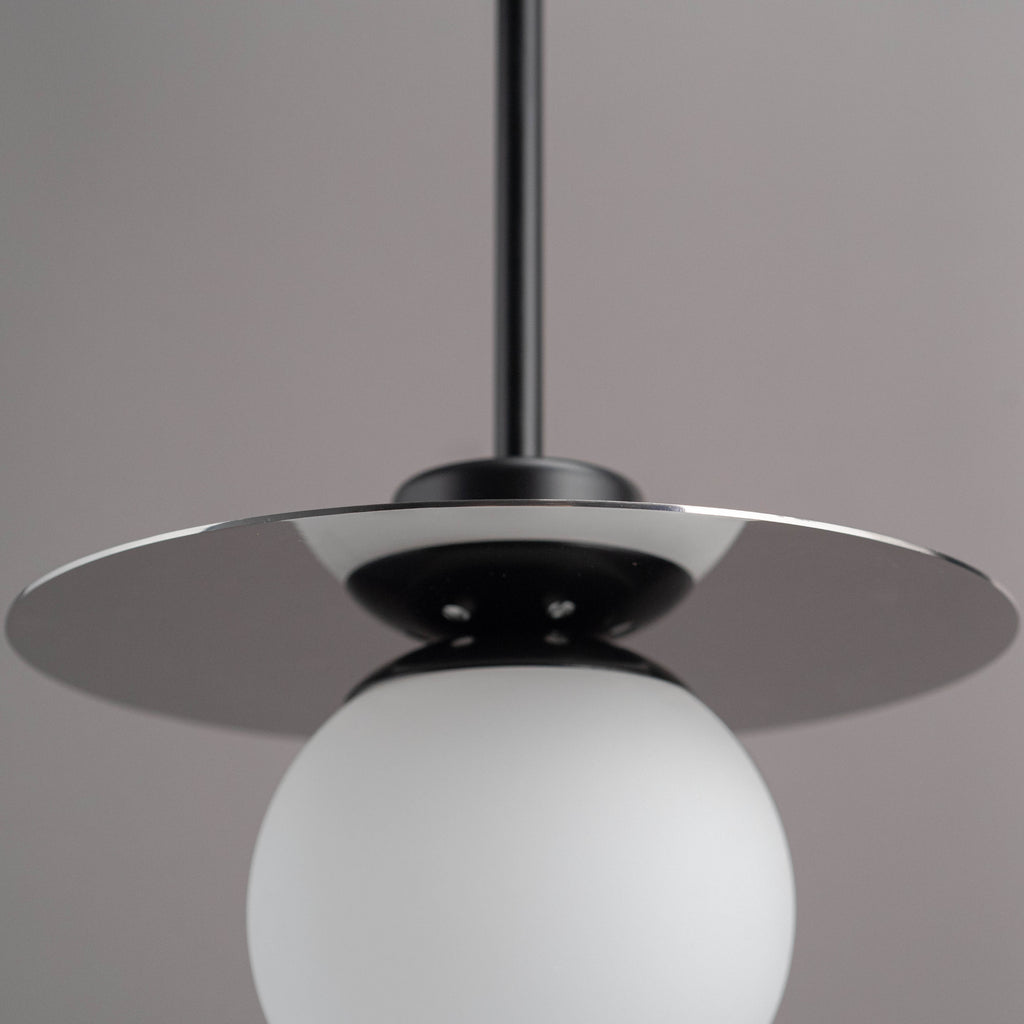 Orbit Mirror pendant light detail