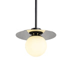 Orbit Mirror pendant light cord detail