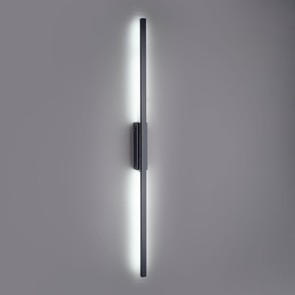 LED Strip wall light mounted vertically