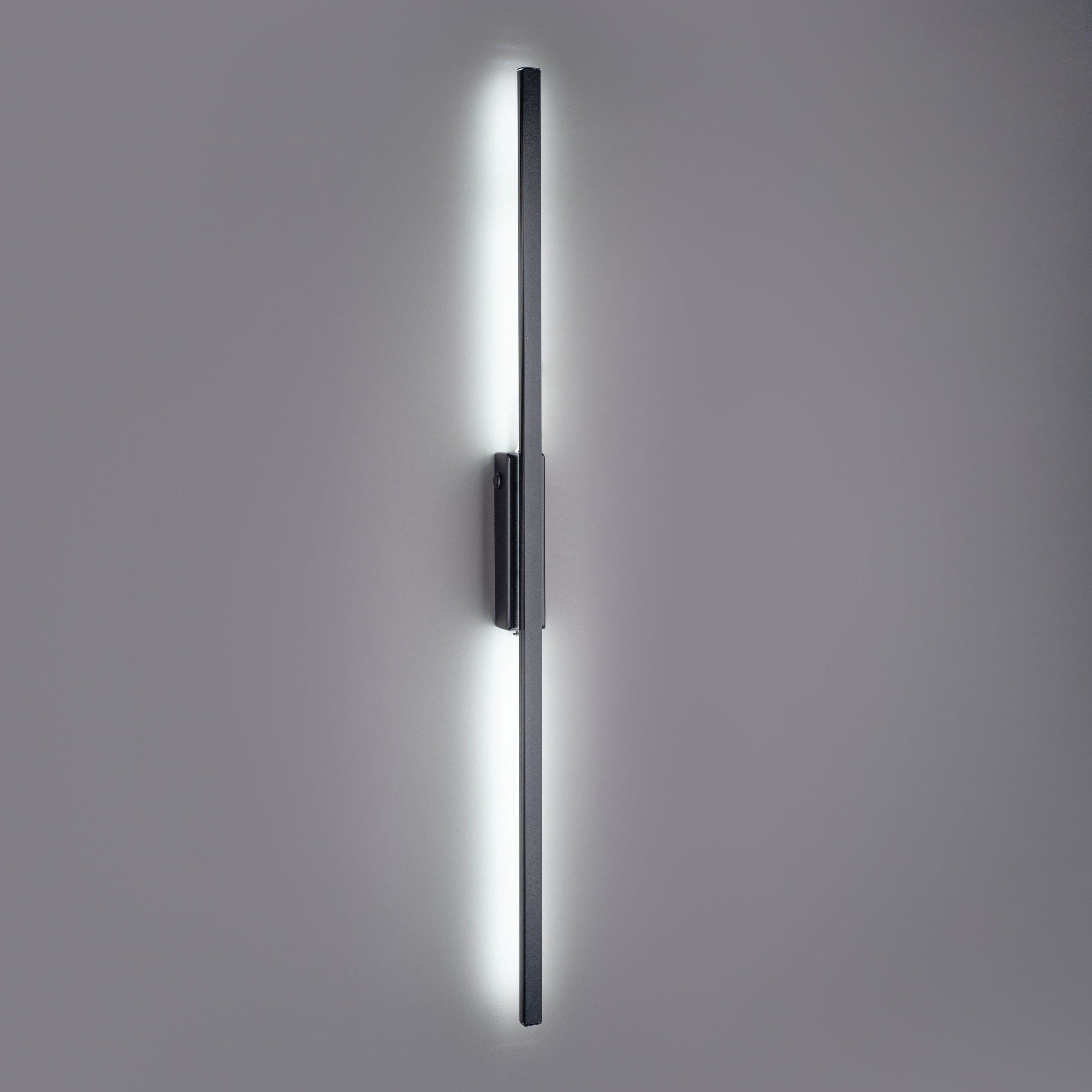 LED Strip wall light mounted vertically