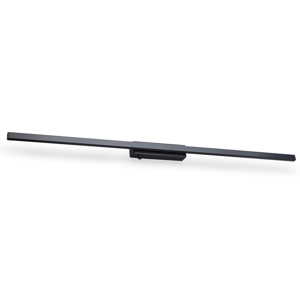 LED Strip wall light, matte black bar