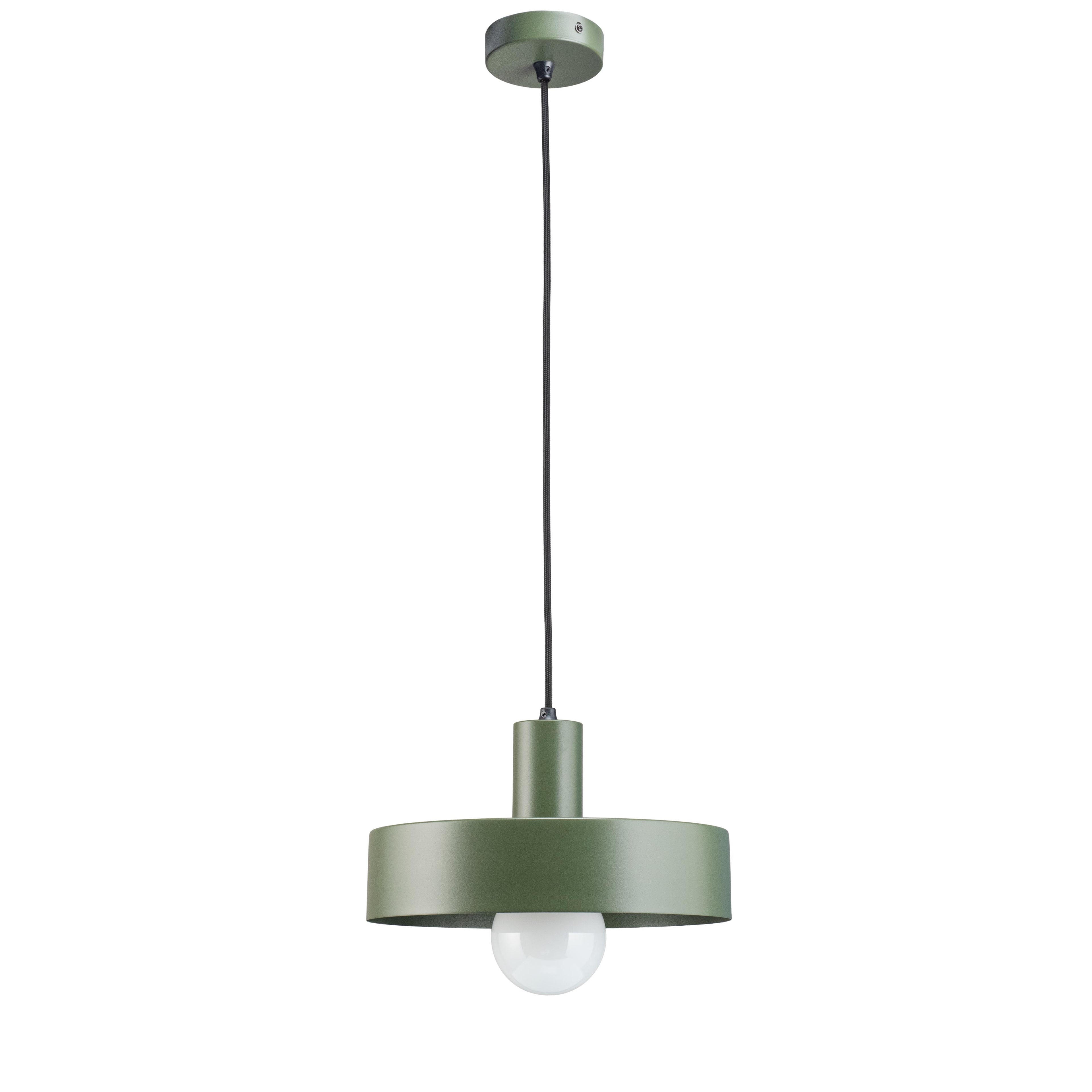 Milo Ring Pendant – Olive Green