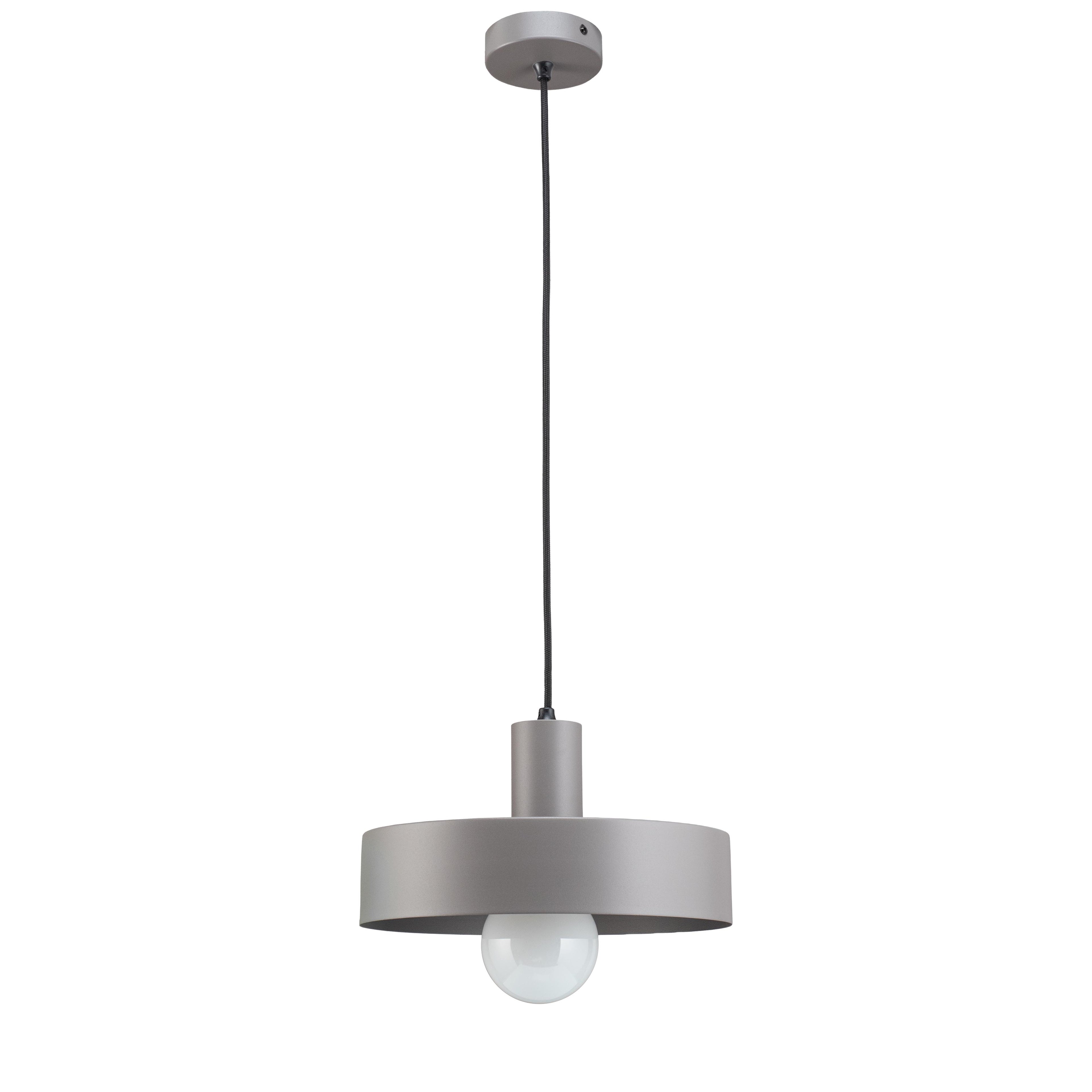 Milo Ring Pendant – Quartz Grey