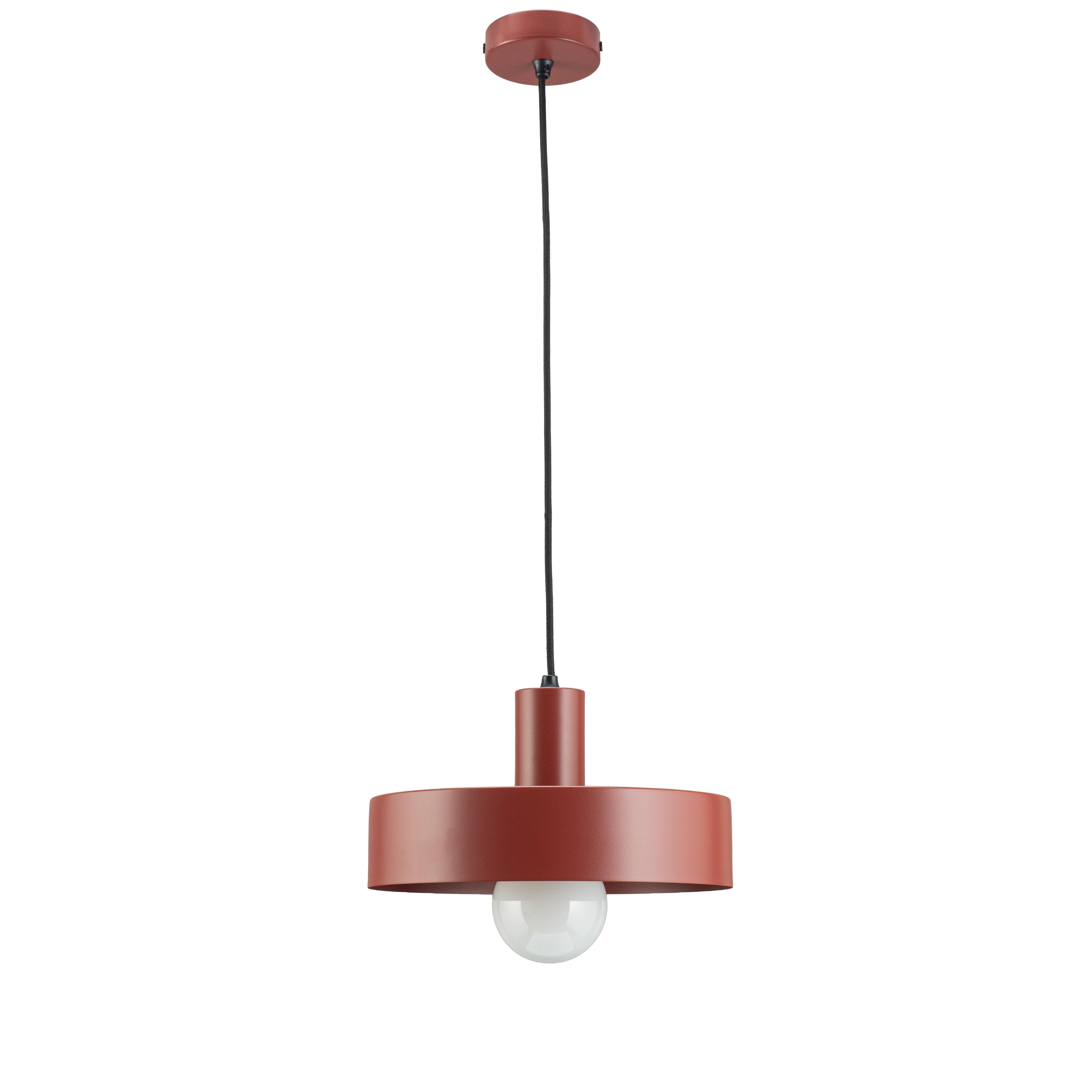 Milo Ring Pendant – Oxide Red