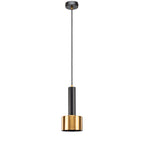 Barrel Pendant Black/Gold