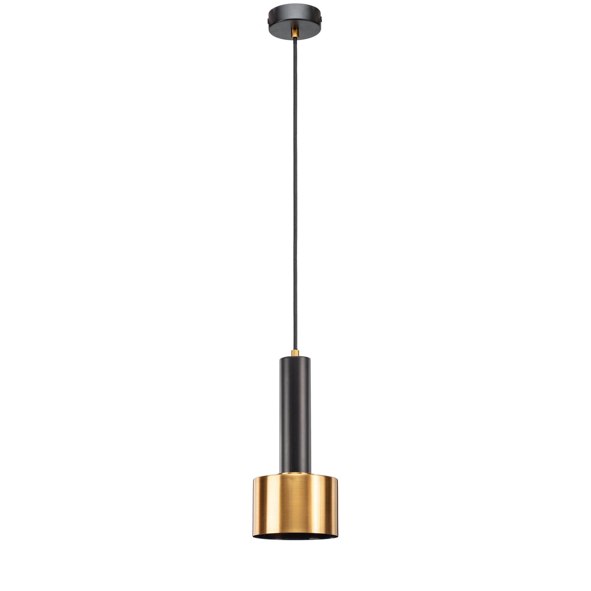 Barrel Pendant Black/Gold