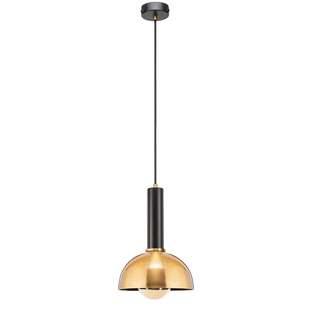 Demilune Pendant Black/Gold