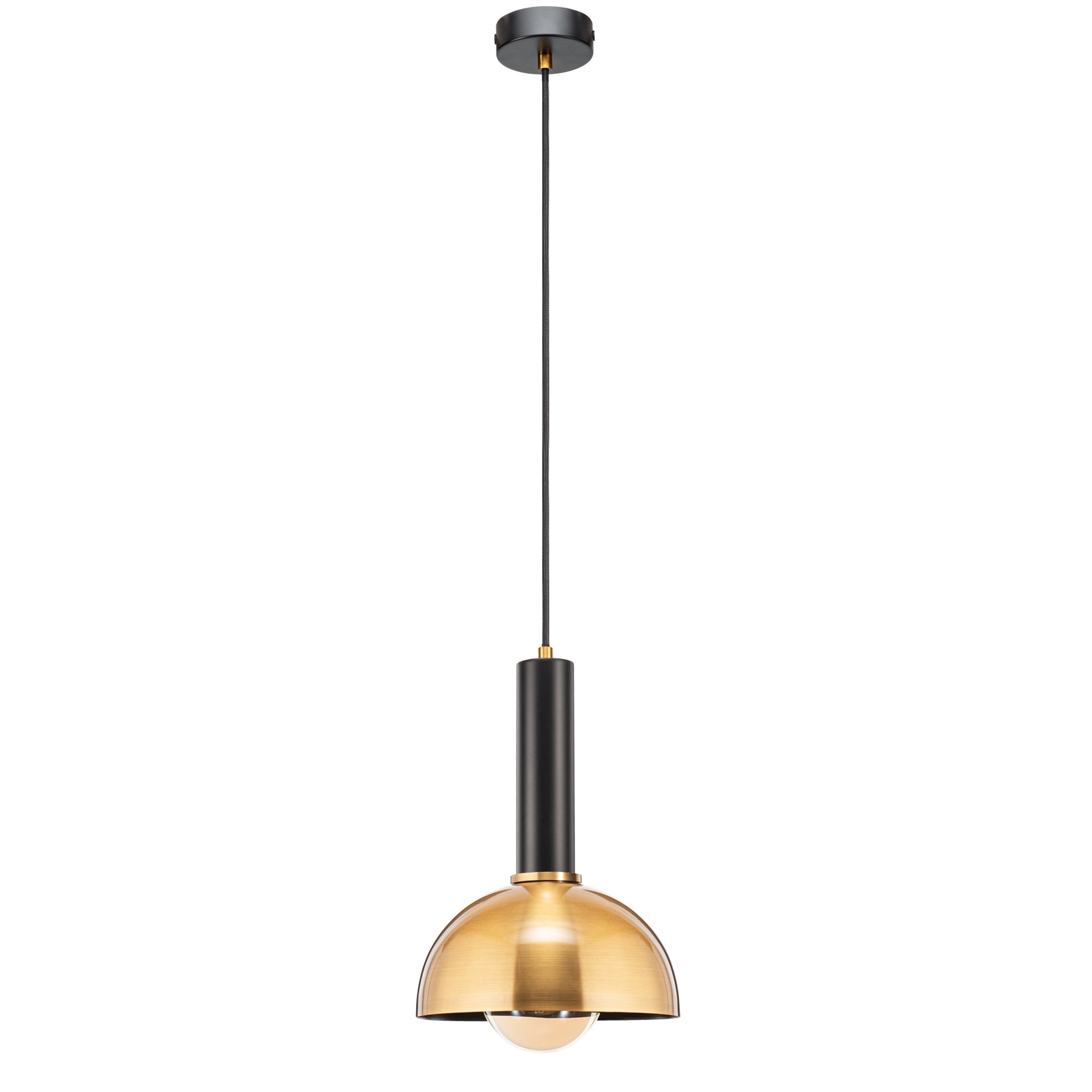 Demilune Pendant Black/Gold