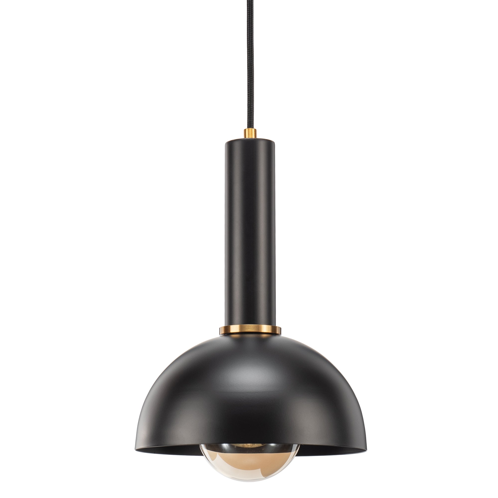 Demilune Pendant Black side