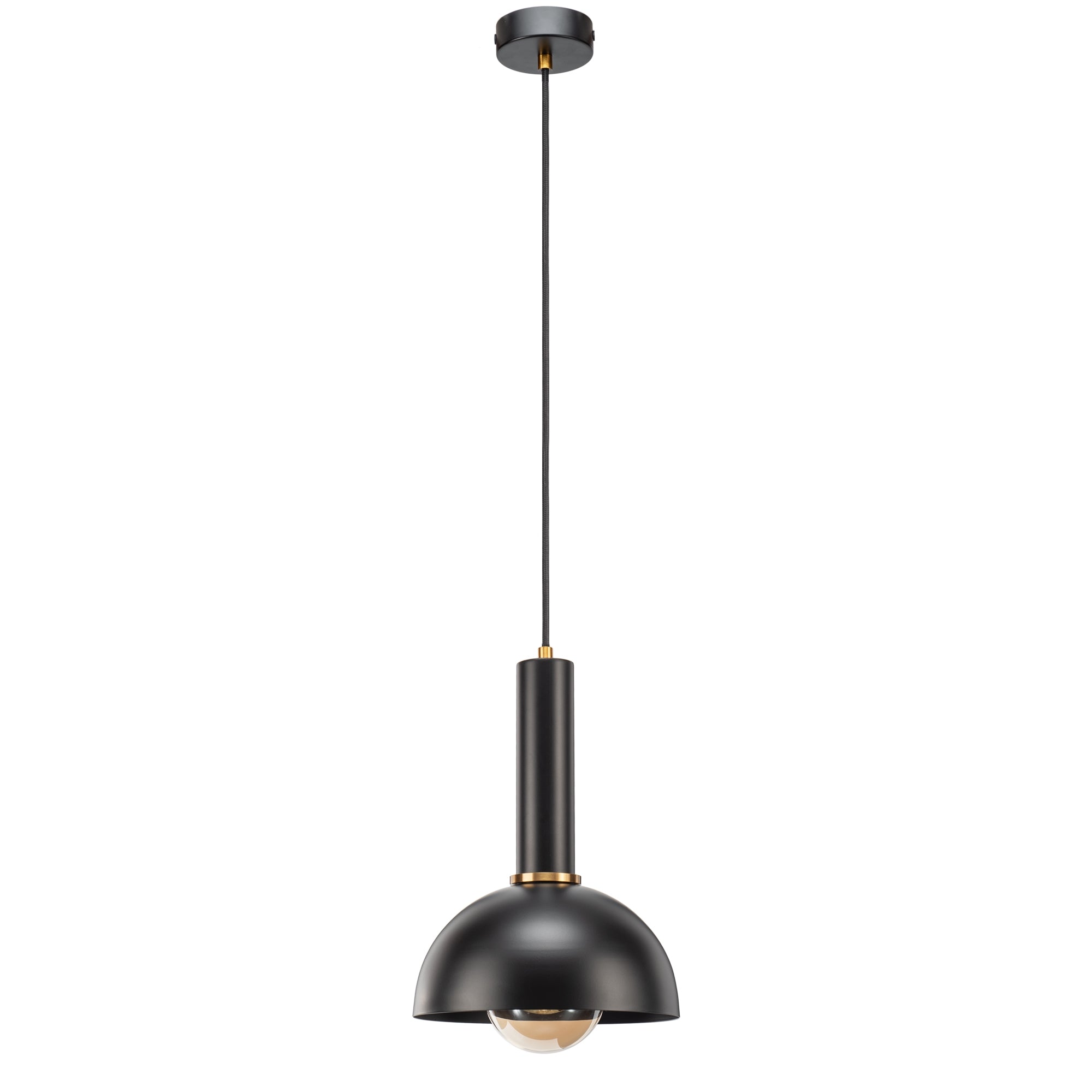 Demilune Pendant Black