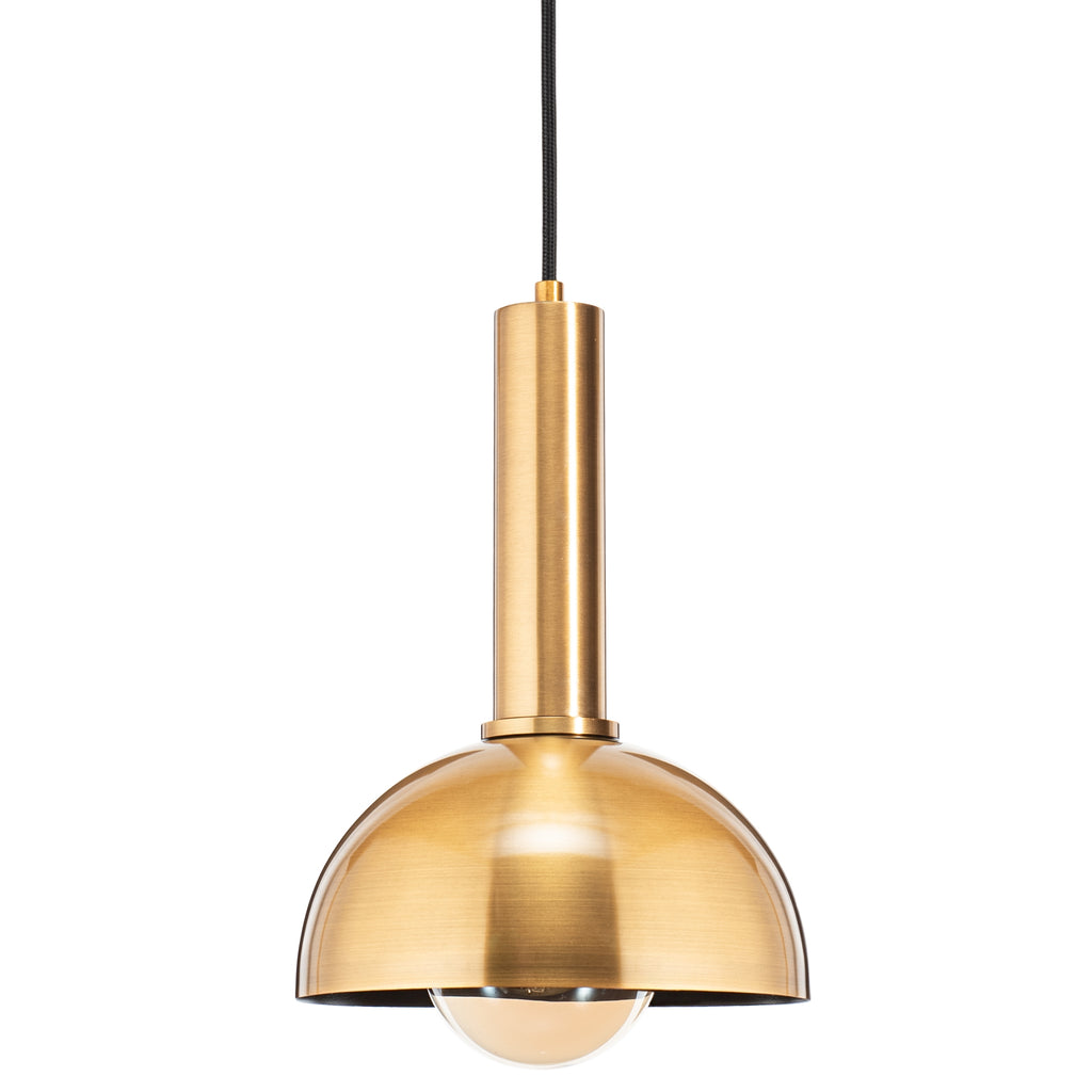 Demilune Pendant Gold side