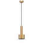 Barrel Pendant Gold