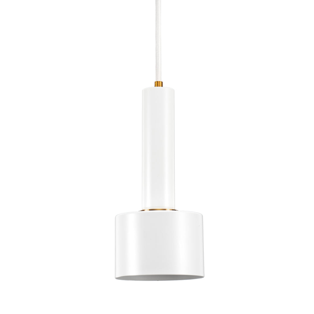Barrel Pendant White 2