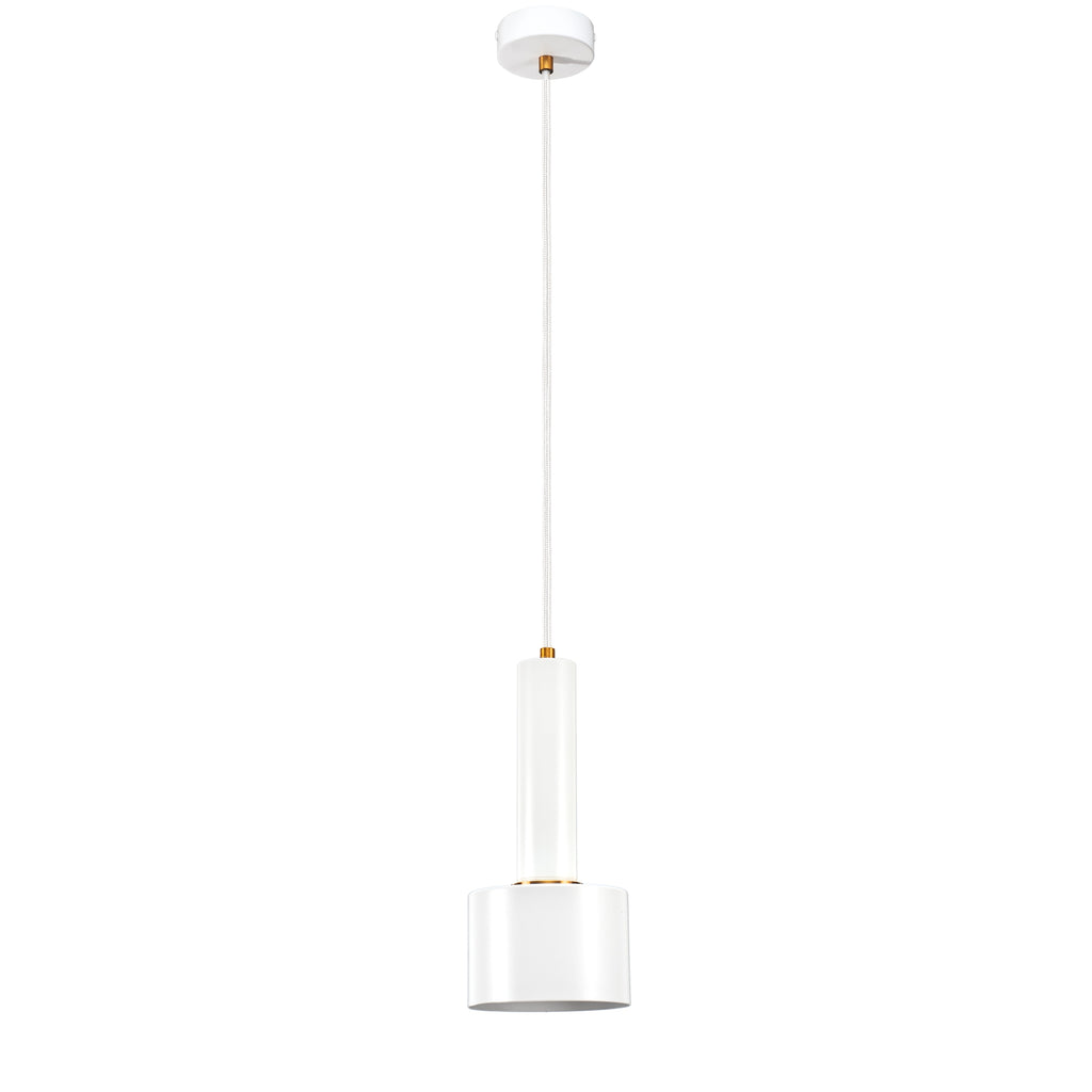 Barrel Pendant White
