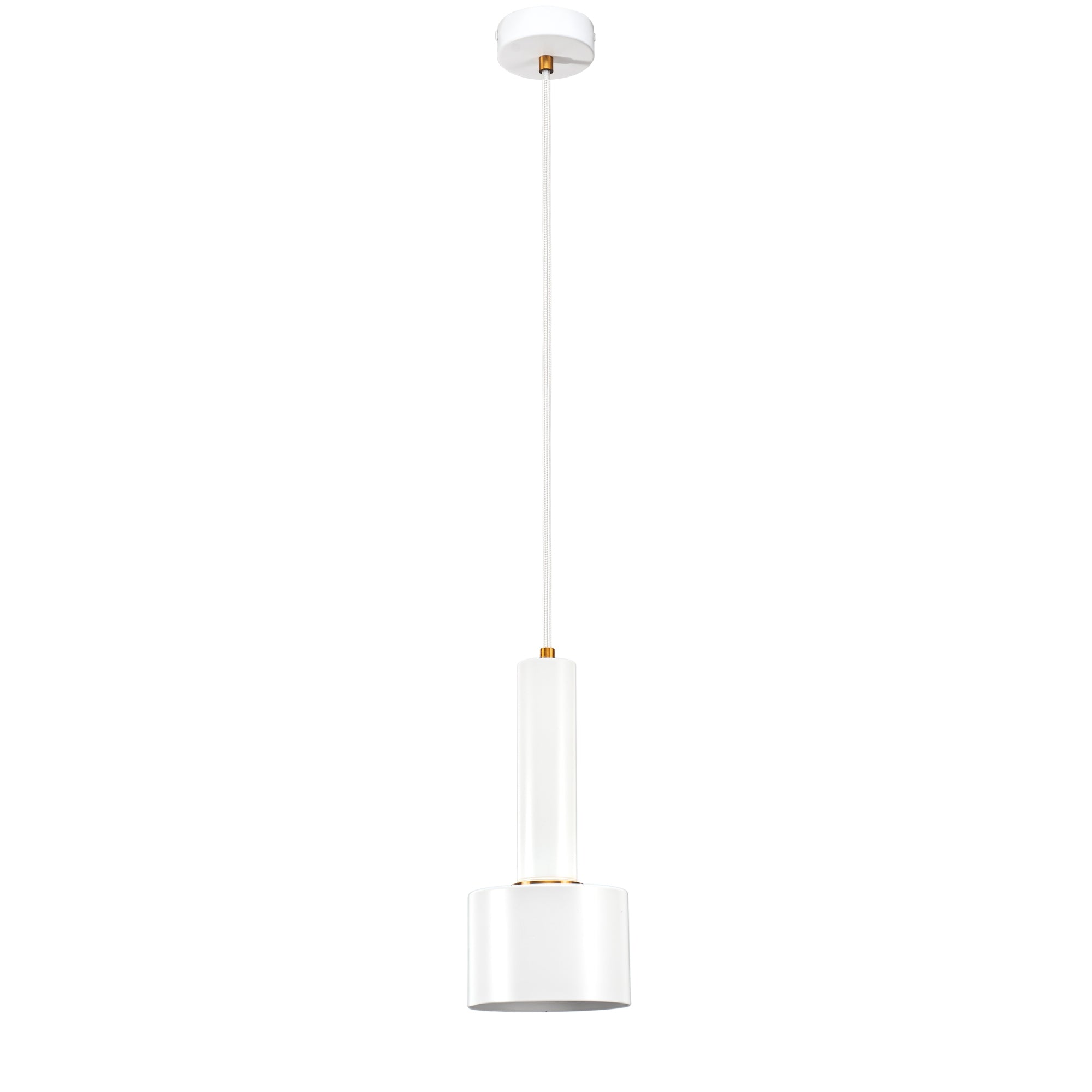 Barrel Pendant White